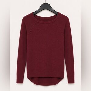 American Eagle Outfitters Maroon Knit Top
